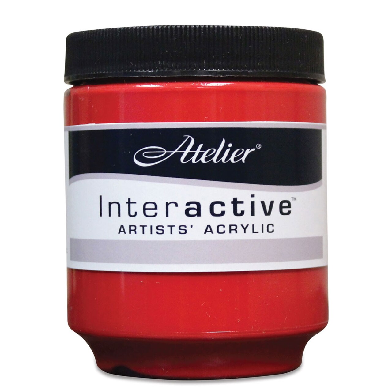 Chroma Atelier Interactive Artists' Acrylics - Napthol Crimson, 250 ml jar